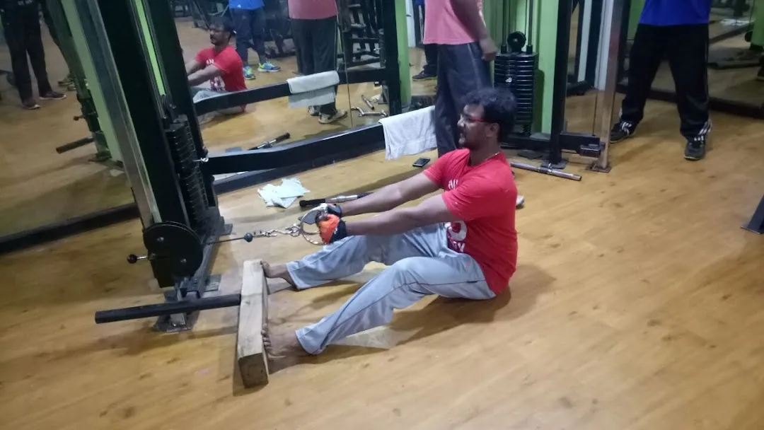 Concept close-up of strength training equipment